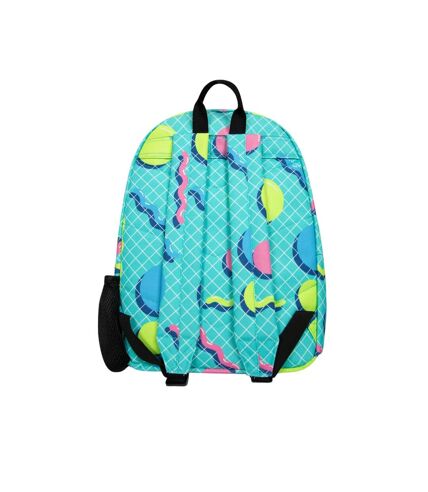 Retro shapes backpack one size turquoise/multicoloured Hype