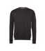 Sweatshirt Unisexe Gris Foncé Chiné Bella + Canvas-2