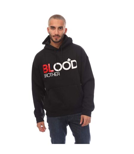 Mens Brand Hoodie Black Blood Brother