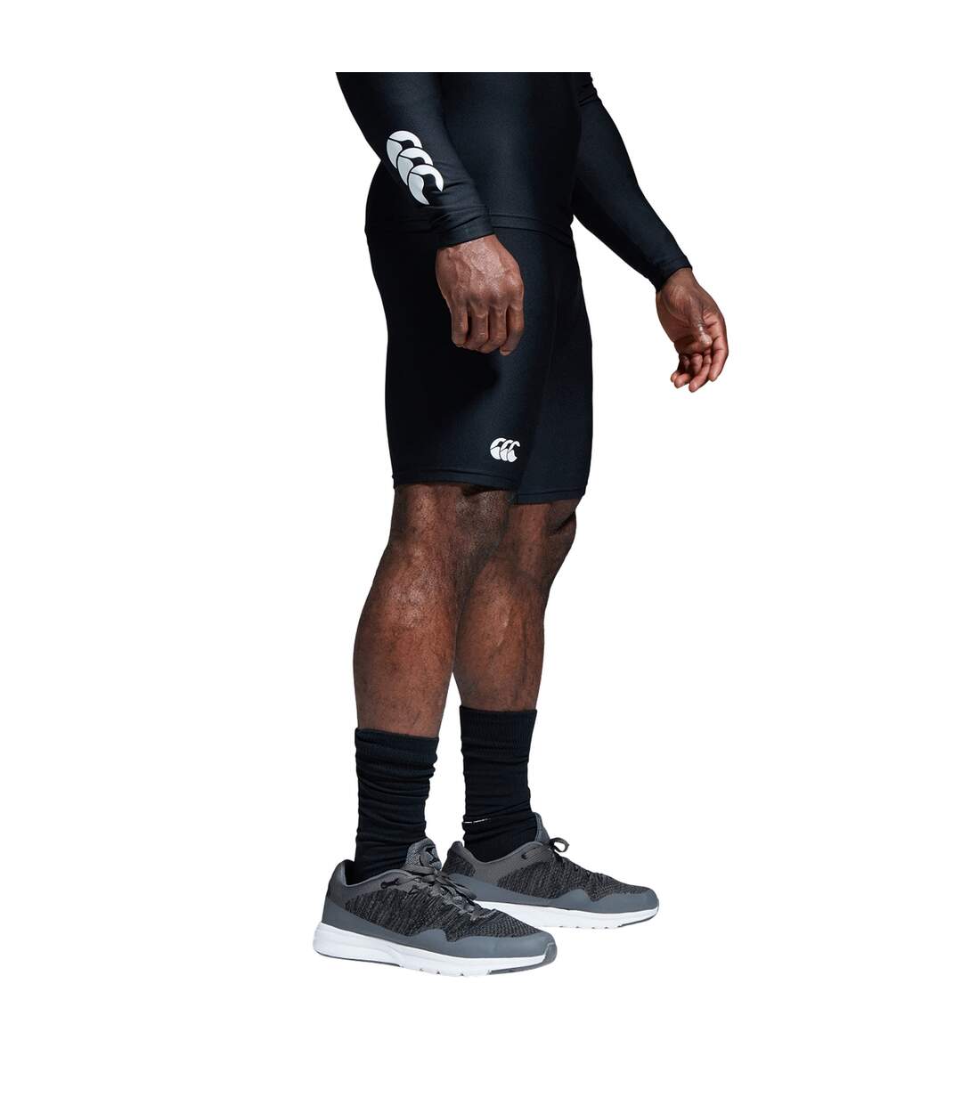 Mens Thermoreg Base Layer Shorts Black Canterbury-3