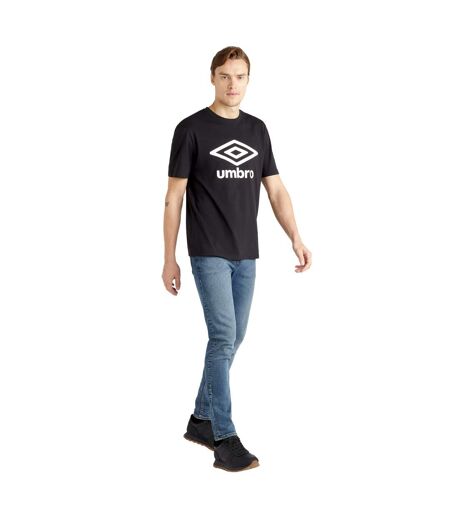 Umbro - T-shirt TEAM - Homme (Noir / Blanc) - UTUO1778
