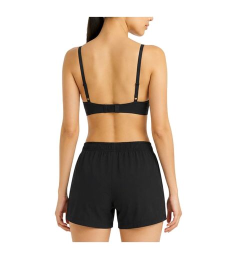 Brassière Motif/style 3 Rayures Essentials Femme Noir Adidas
