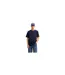 T-shirt Motif/style Uni Basic Homme Bleu Marine Foncé Jack And Jones-1