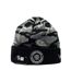 Bonnet Motif/style Écusson Noir Gris Bauer-1