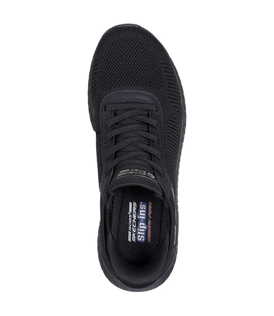 Womens/ladies bobs squad chaos current muse sports trainers black Skechers-4