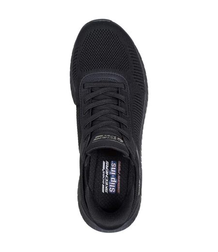 Womens/ladies bobs squad chaos current muse sports trainers black Skechers