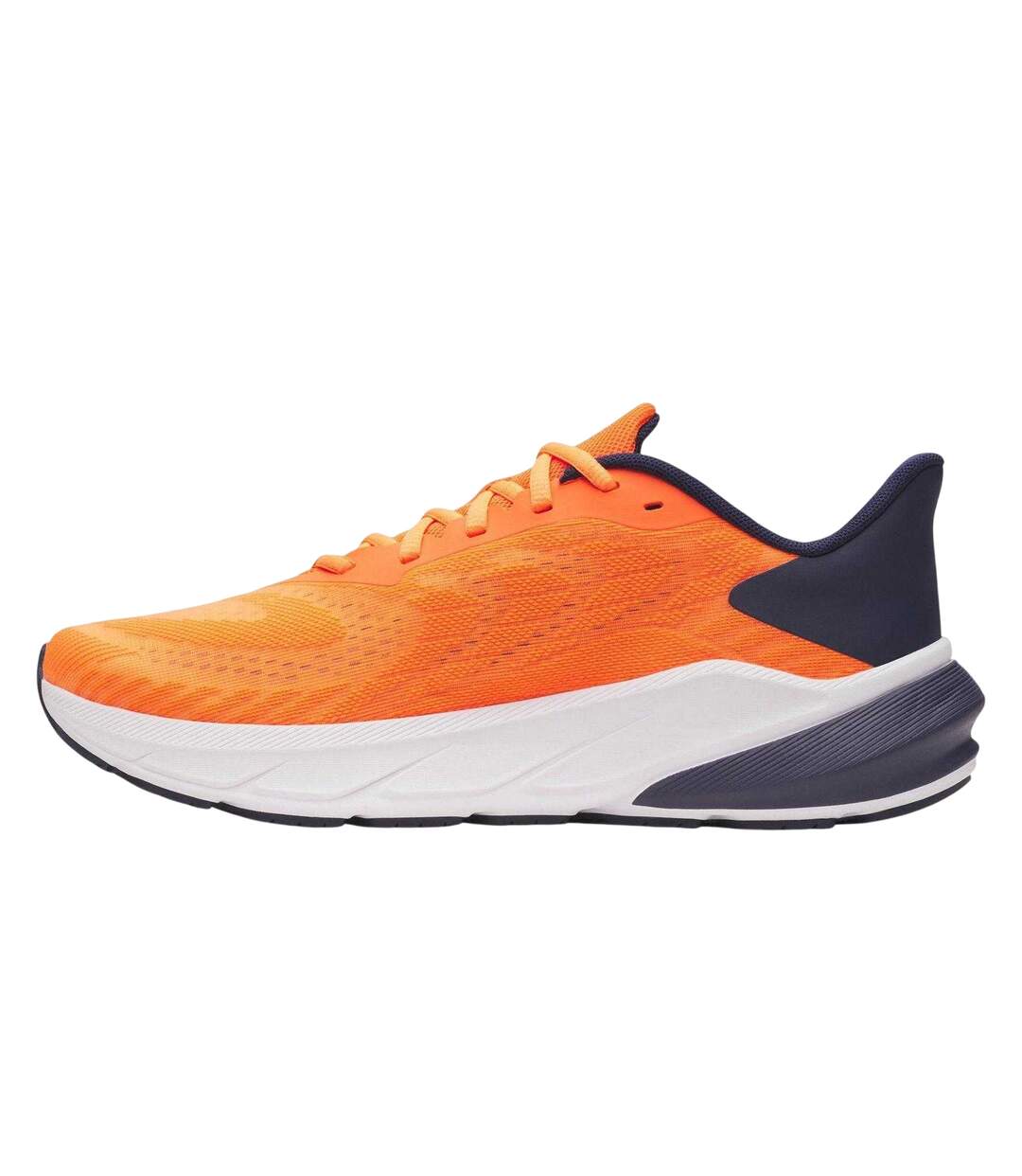 Mens Running Shoes Orange Mid Navy Under Armour-2