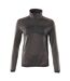 Unisex Adult Accelerate Half Zip Jumper Dark Anthracite Black Mascot-1