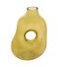Vase Donut en Verre Solag 24cm Vert Kaki-1