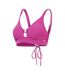 Haut De Maillot De Bain Motif/style Trou De Serrure Femme Rose Speedo-1