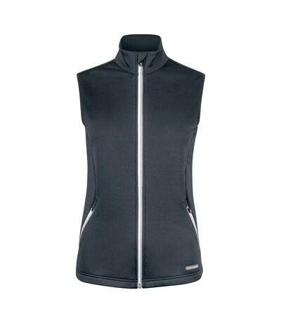 Womens/ladies Snoqualmie Fleece Gilet Charcoal Cutter & Buck