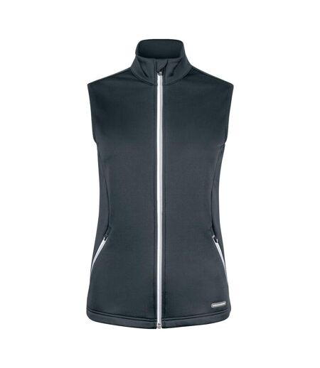Womens/ladies Snoqualmie Fleece Gilet Charcoal Cutter & Buck