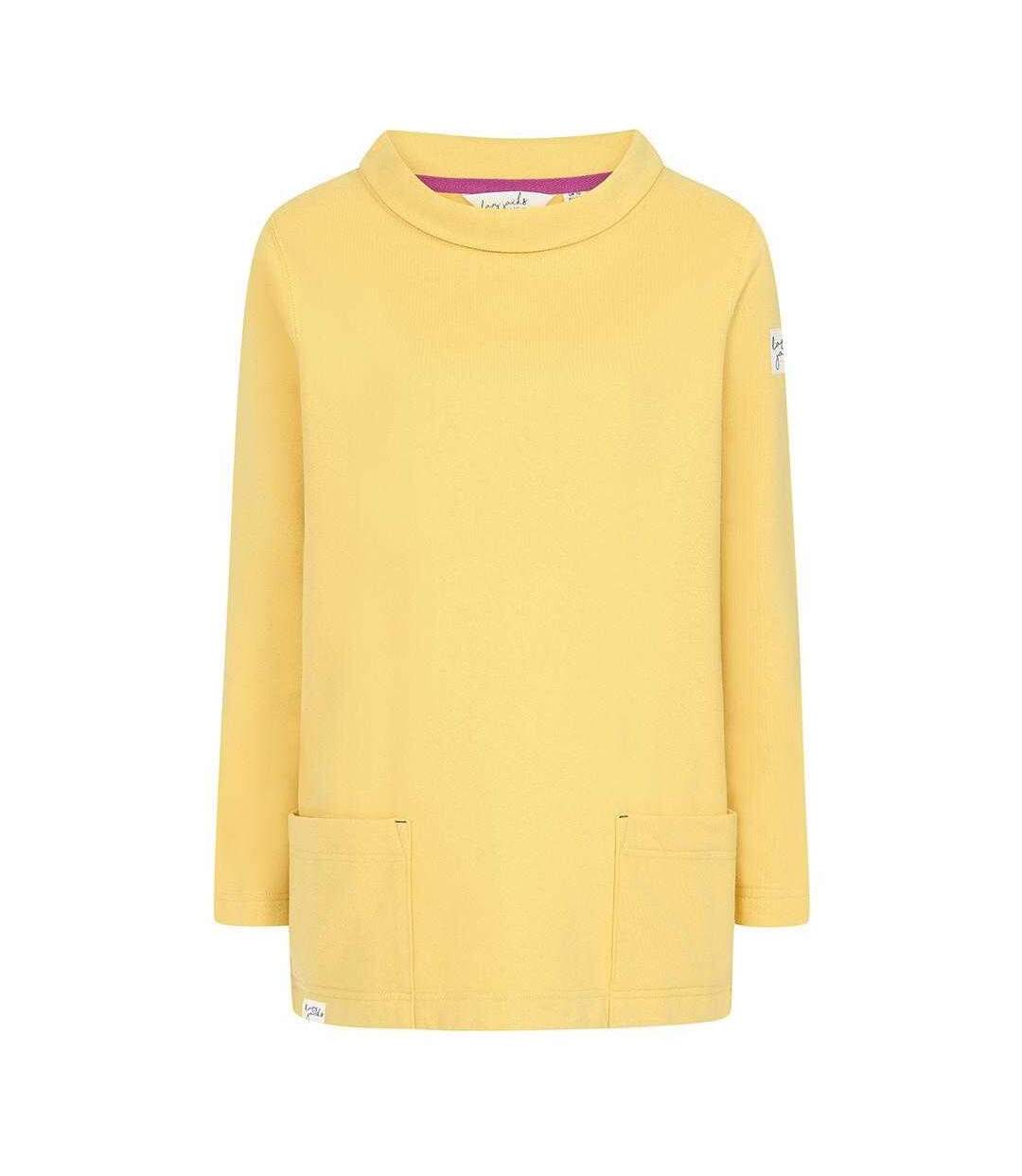Sweat Motif/style Uni Femme Citron Lazy Jacks-2