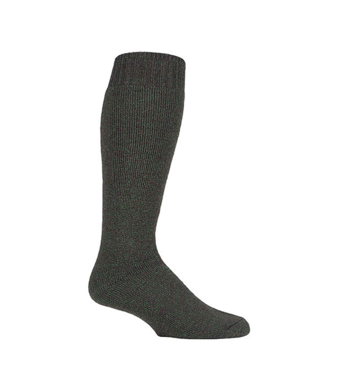 Mens Wool Knee High Wellington Boot Socks-1