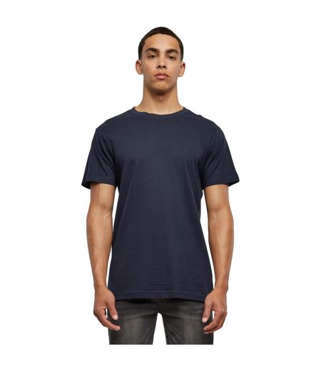 T-shirt Basique À Col Rond Pour Hommes Marine Build Your Brand