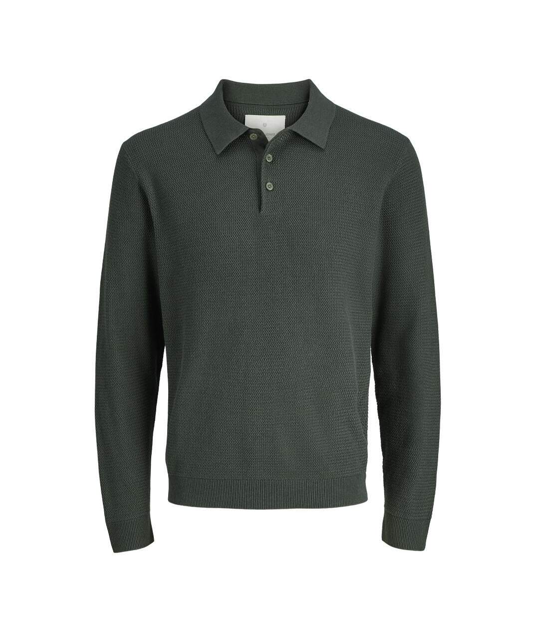Polo gris foncé homme jack & jones cooper-1