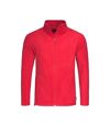 Stedman Mens Active Full Zip Fleece (Scarlet Red)