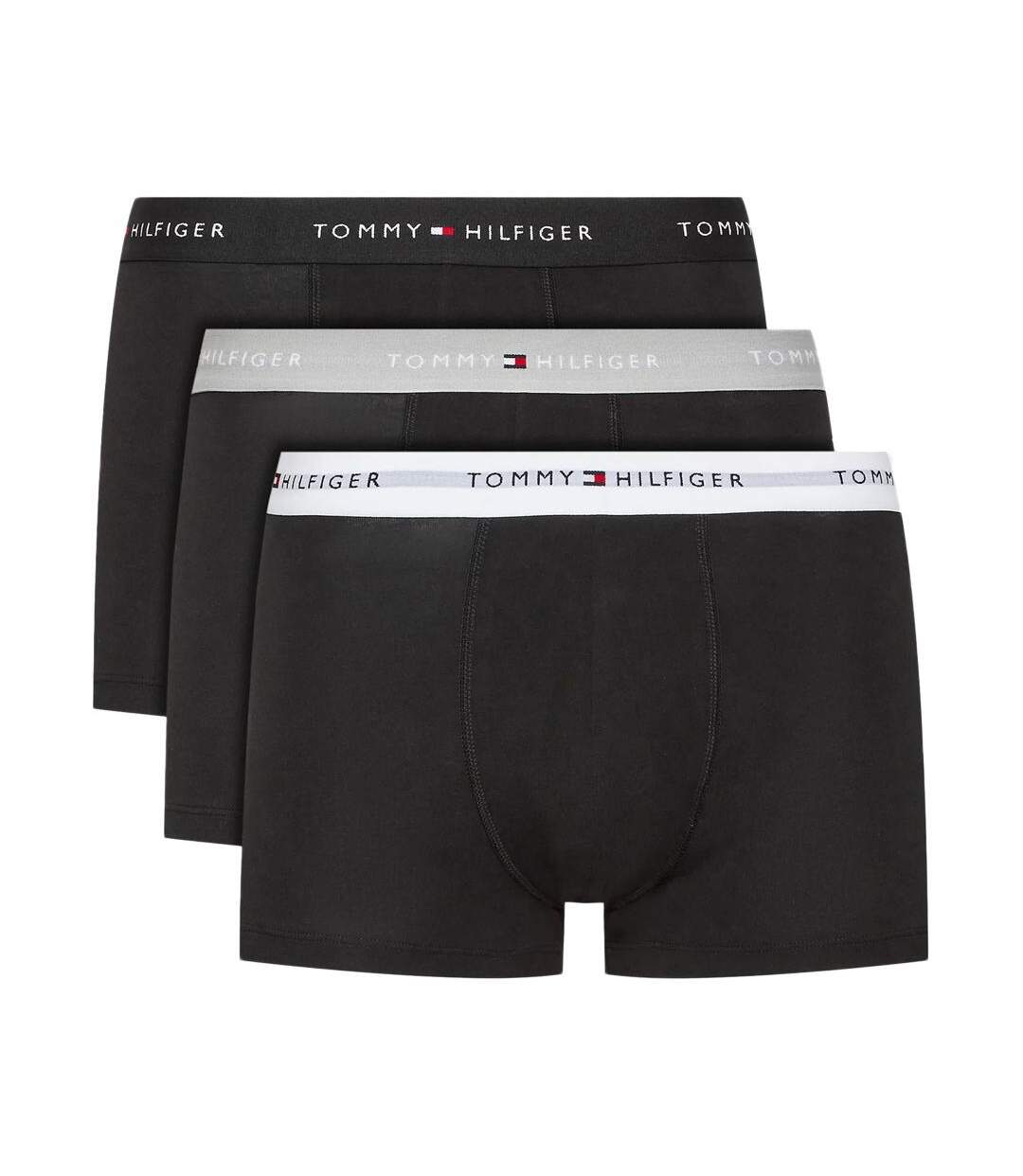 X3 boxers noir/gris homme tommy hilfiger um0um02763-1