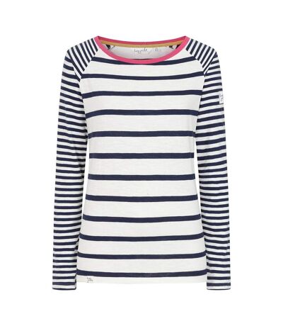 T-shirt Manches Longues Femme Lilas Foncé Lazy Jacks