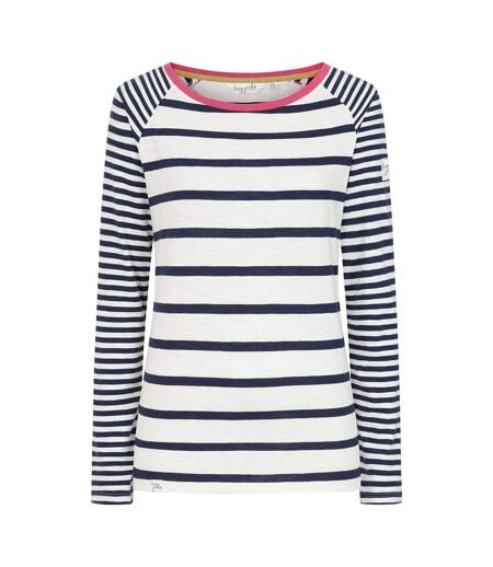 T-shirt Manches Longues Femme Lilas Foncé Lazy Jacks