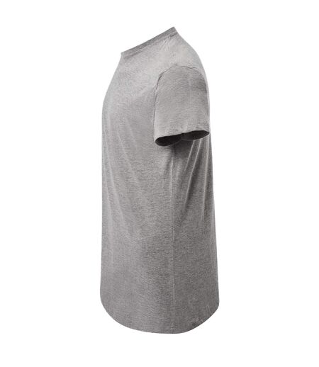 T-shirt Motif/style Uni Femme Gris Chiné JHK