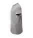T-shirt Motif/style Uni Femme Gris Chiné JHK-3