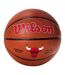 Ballon De Basket Motif/style Chicago Bulls Team Alliance Taille 7 Marron Wilson-1