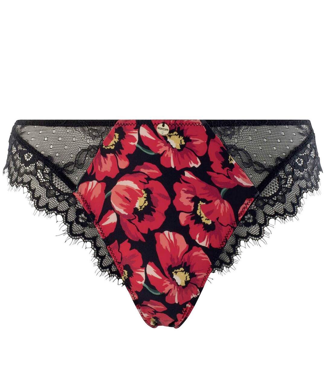 Tanga noir Flavie