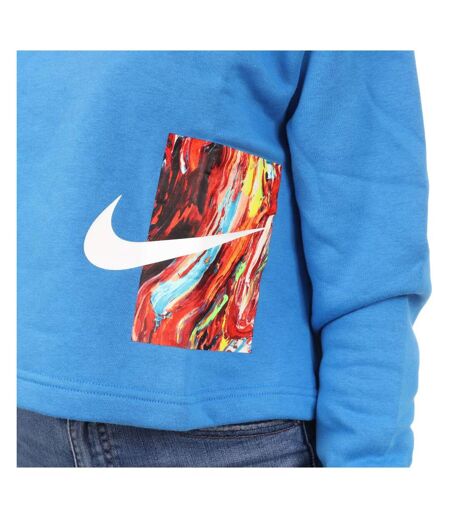 Sweat Bleu Femme Nike DC8431 - L