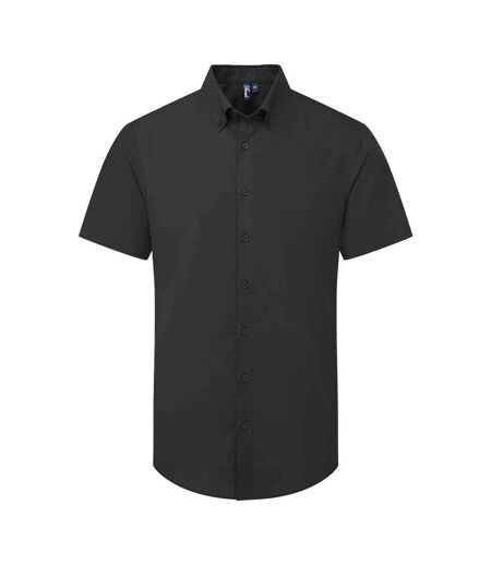 Chemise Habillée Manches Courtes Supreme Homme Noir Premier