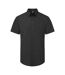 Chemise Habillée Manches Courtes Supreme Homme Noir Premier-1