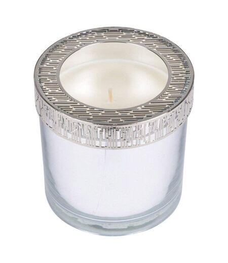 Bougie Verrine Parfumée Élégant 10cm Argent