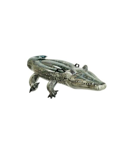 Bouée Gonflable à Chevaucher Alligator 170cm Vert