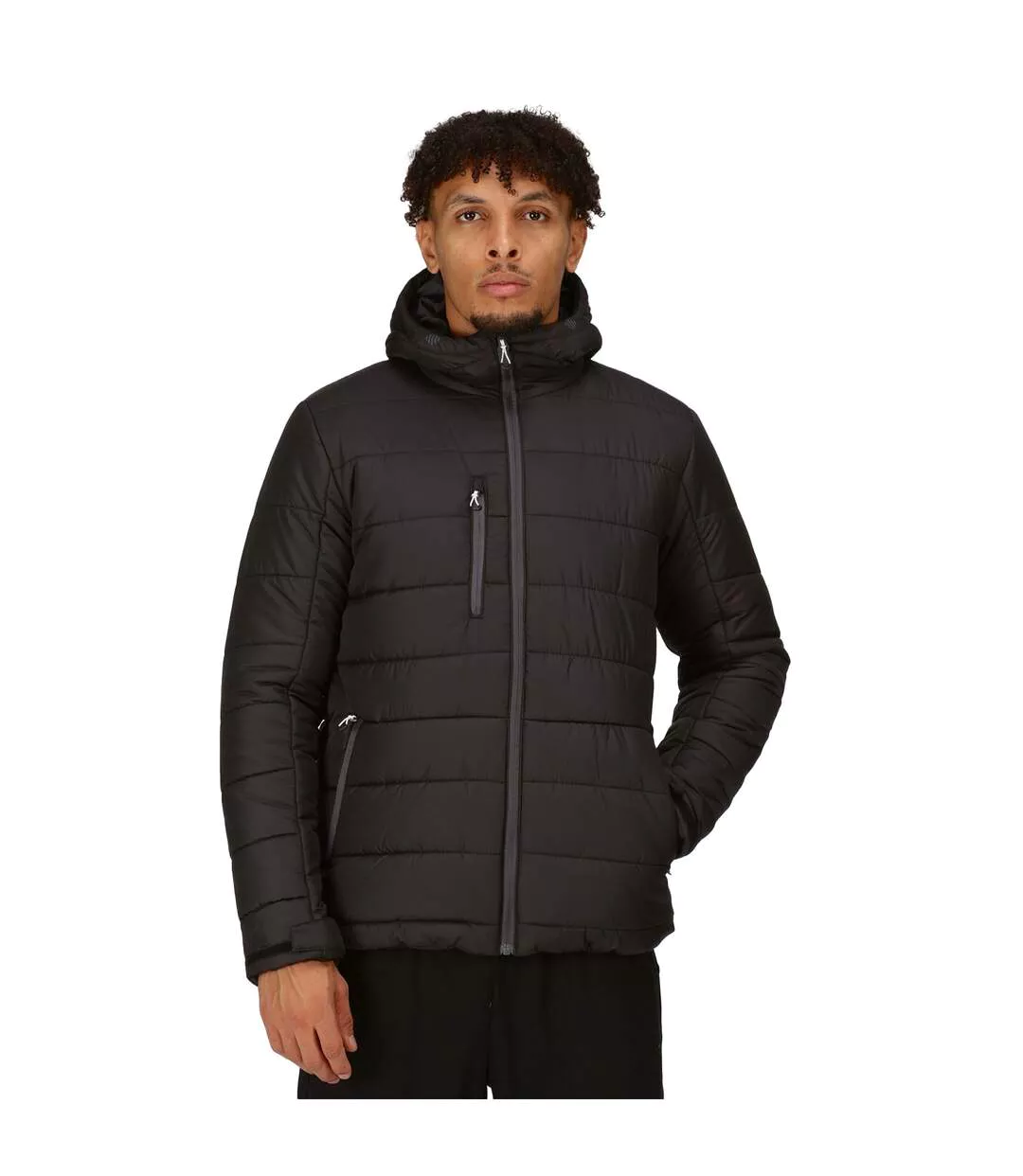 Veste Navigate Homme Noir Gris Phoque Regatta-1