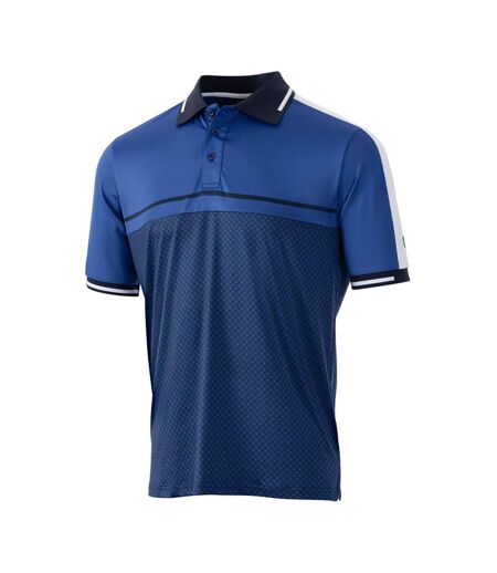 Polo homme marine/bleu royal Island Green