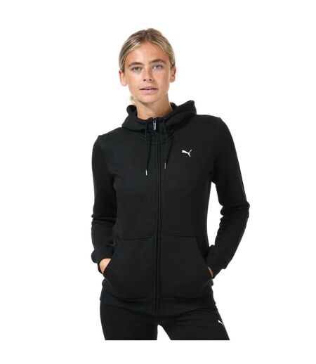 Sweat À Capuche Essentials Femme Noir Puma