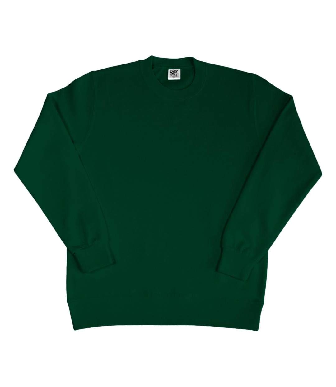 Sweatshirt À Manches Longues Femme Vert Bouteille SG-1