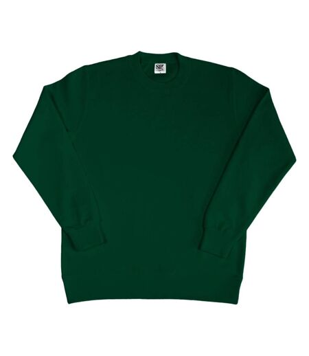 Sweatshirt À Manches Longues Femme Vert Bouteille SG
