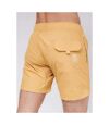 Crosshatch Mens Botones Swim Shorts (Amber Gold)