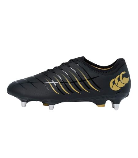 Unisex Adult Phoenix 2.0 Team Leather Soft Ground Rugby Boots Black Canterbury