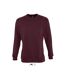 Sweat shirt classique unisexe - 13250 - rouge bordeaux