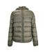 Veste À Capuche Motif/style Logo Brodé Kershaw Homme Kaki Jack Wills-1