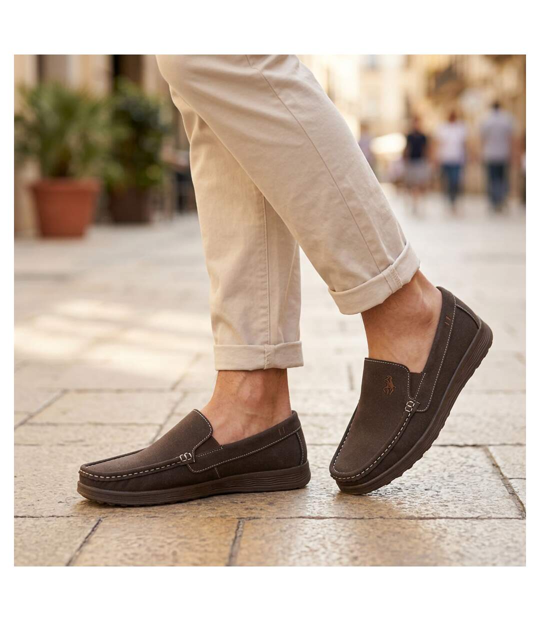 OZABI Mocassins Homme Été Confort Slip-On-2