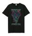 T-shirt Style Queens Of The Stone Age Serpent Triangle Adulte Noir Amplified-1