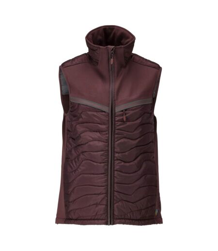 Mens Customised Cli Thermal Gilet Bordeaux Mascot