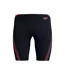 Mens Hyperboom Placement Geometric Jammer Shorts Black Pink Speedo-2