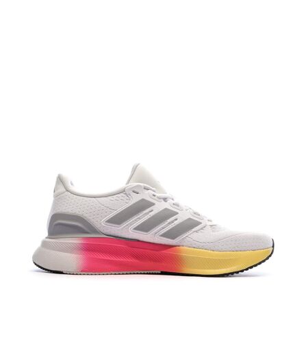 Chaussures de running blanches/roses homme adidas ultrarun 5