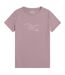 T-shirt Graphique Manches Courtes Cotswolds Femme Rose Mountain Warehouse-1