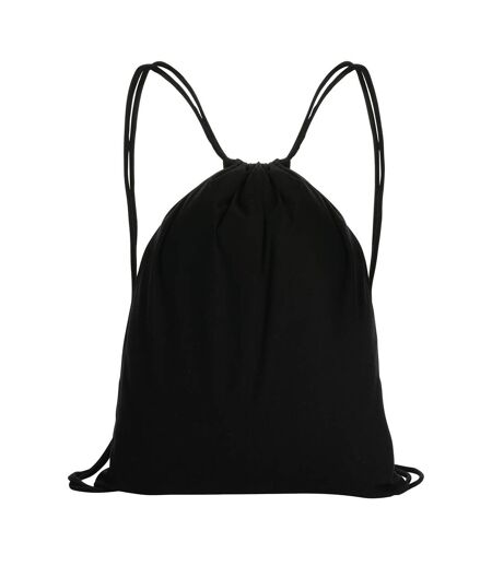Impact Cotton Aware Drawstring Bag One Size Black XD Collection