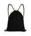 Impact Cotton Aware Drawstring Bag One Size Black XD Collection-1